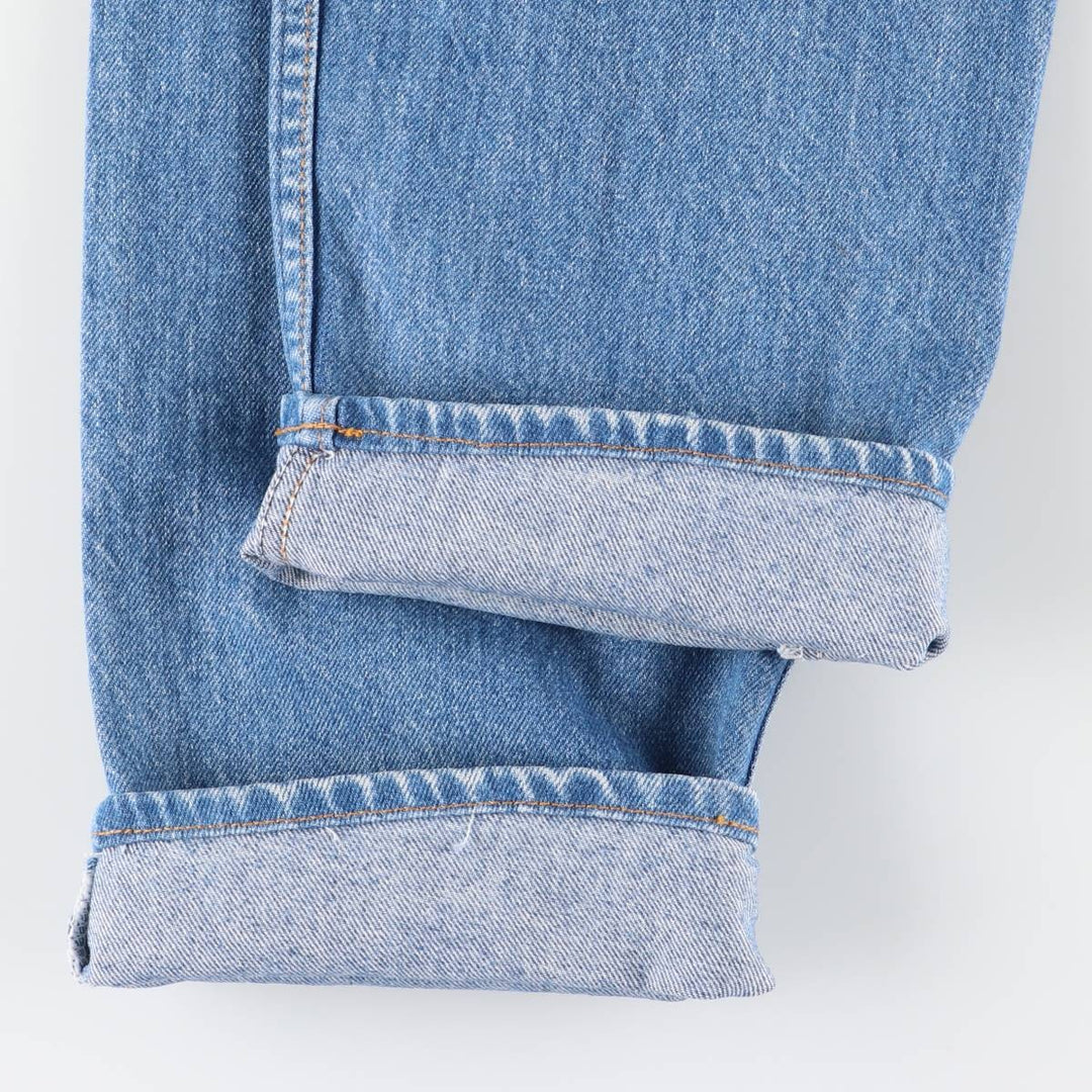Vintage 80s-90'S Levi's tapered denim pants, men's size W32 unclear blue type Vintage Second Hand