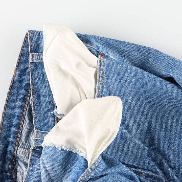 Vintage 80s-90'S Levi's tapered denim pants, men's size W32 unclear blue type Vintage Second Hand