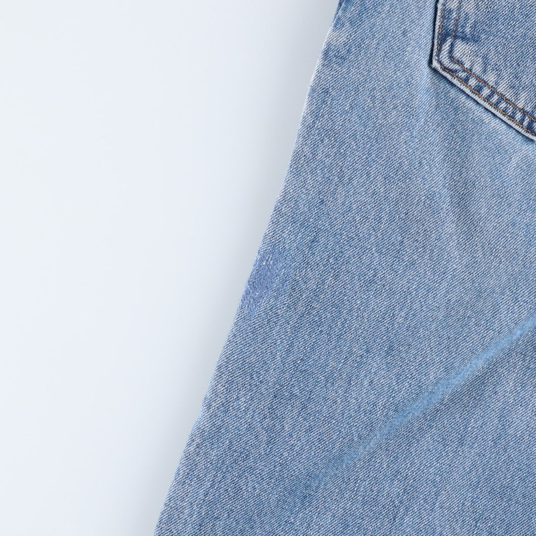 00'S Levi's 560 LOOSE FIT TAPERED LEG tapered denim pants made in the USA, men's size w34 cotton blue type Vintage Second Hand