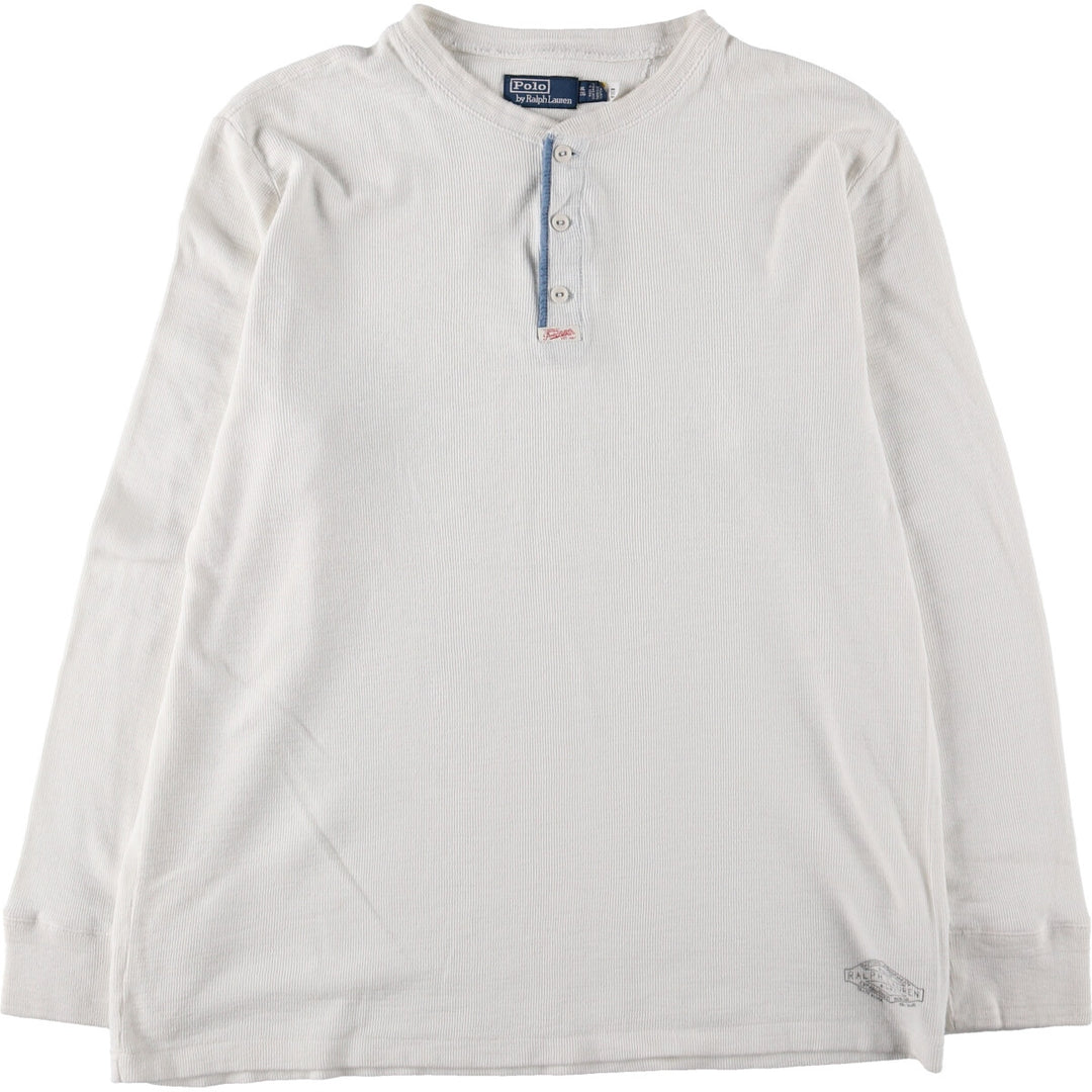 Ralph Lauren POLO by Ralph Lauren ribbed henley knit sweater, men's size XXL / eaa481004