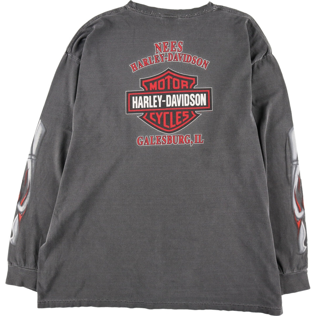 Harley-Davidson Long T-shirt, Men's XXL / eaa481020