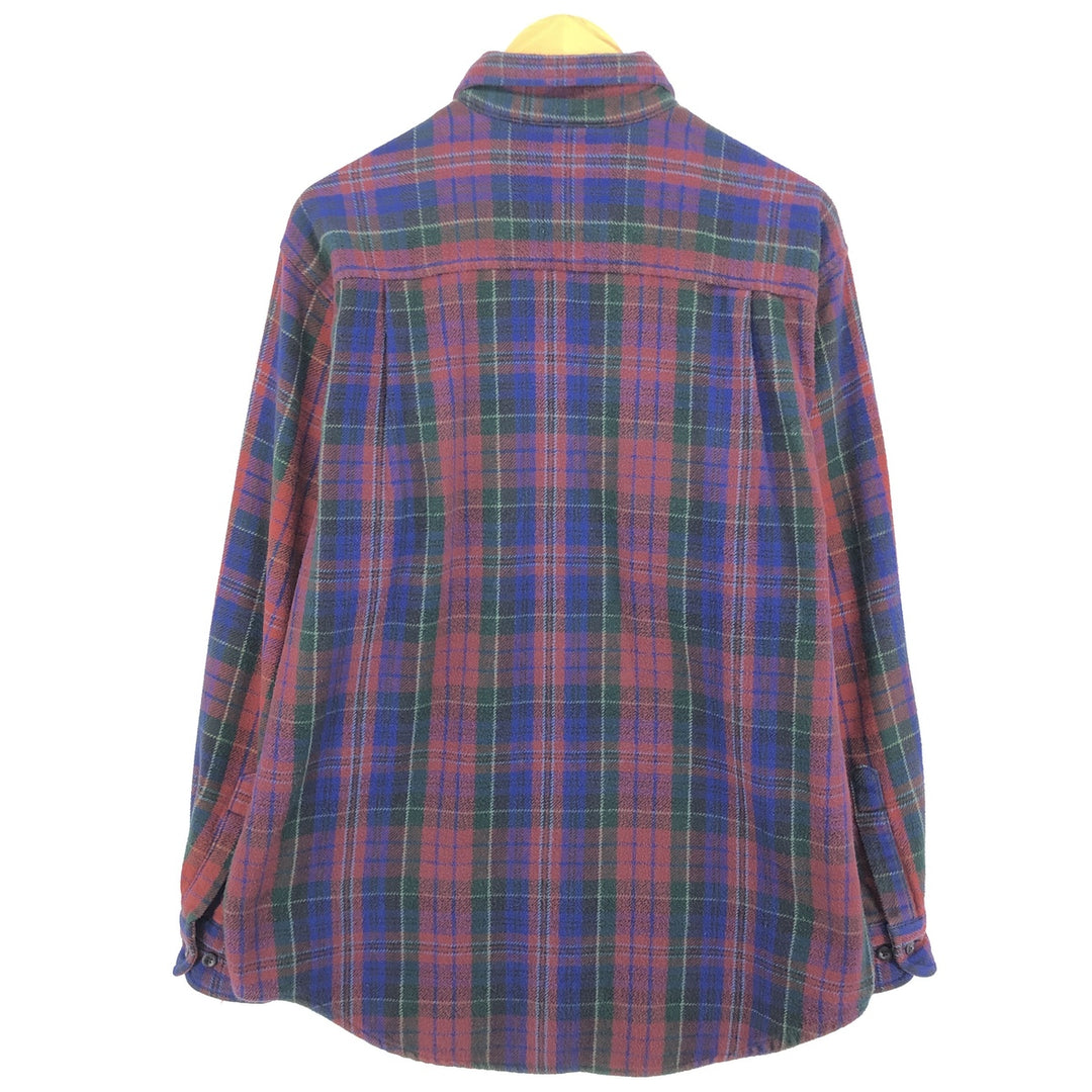90'S Banana Republic BANANA REPUBLIC Long Sleeve Heavy Flannel Check Shirt Men's M Size Vintage /eaa481028