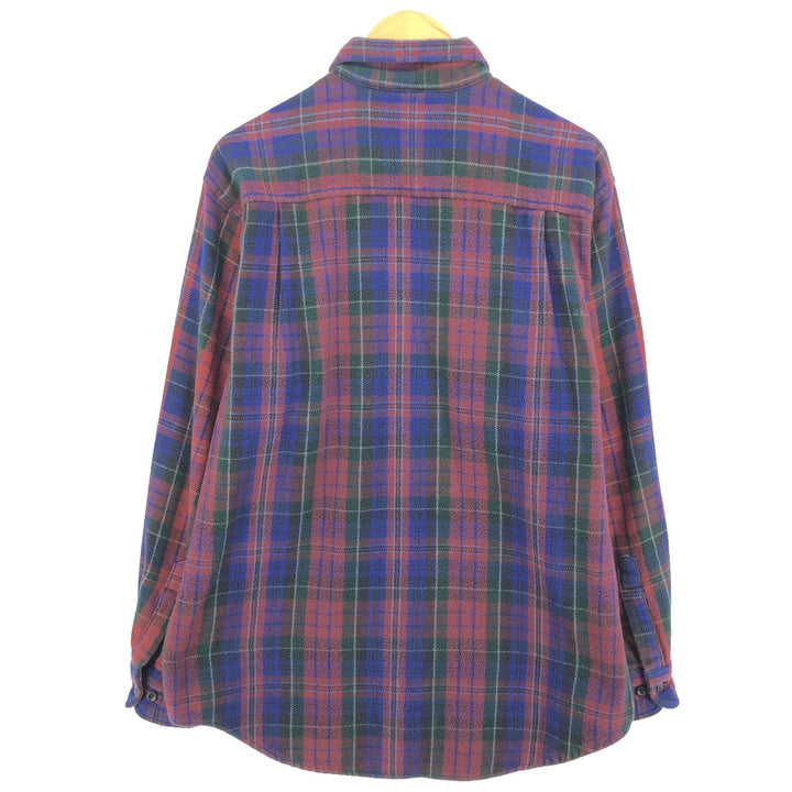 90'S Banana Republic BANANA REPUBLIC Long Sleeve Heavy Flannel Check Shirt Men's M Size Vintage /eaa481028