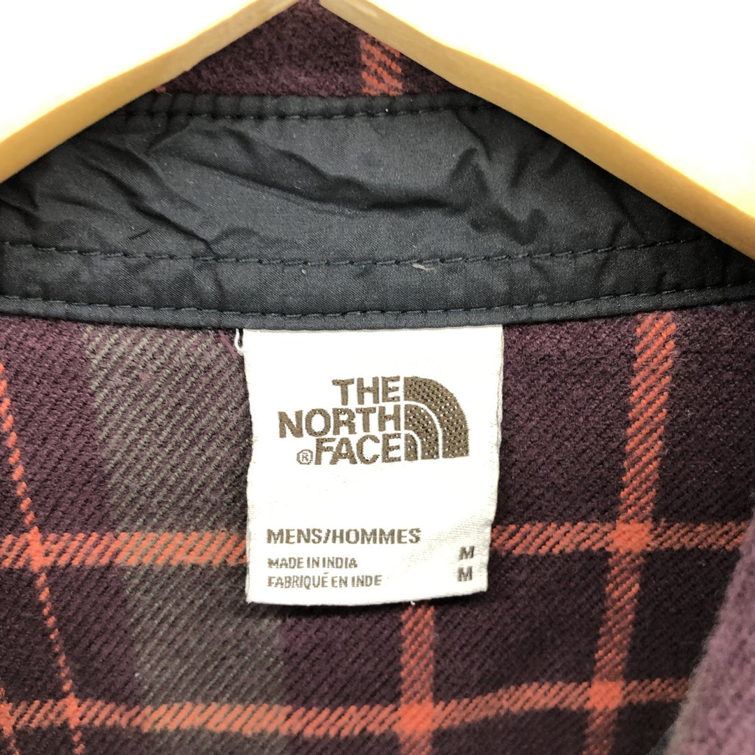 THE NORTH FACE Long Sleeve Flannel Check Shirt Men's M Size / eaa481042