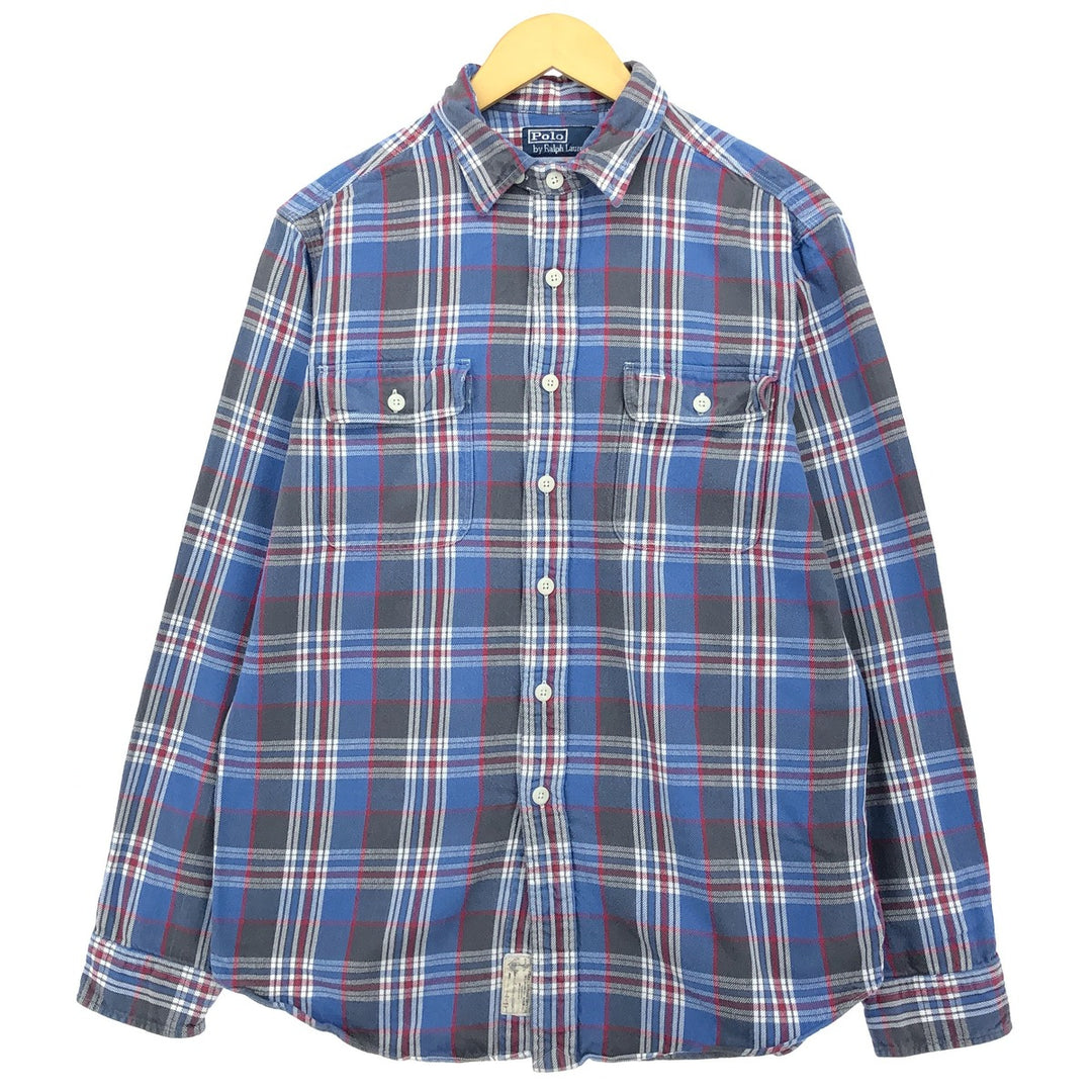 Ralph Lauren POLO by Ralph Lauren Long Sleeve Flannel Check Shirt Men's L / eaa481082