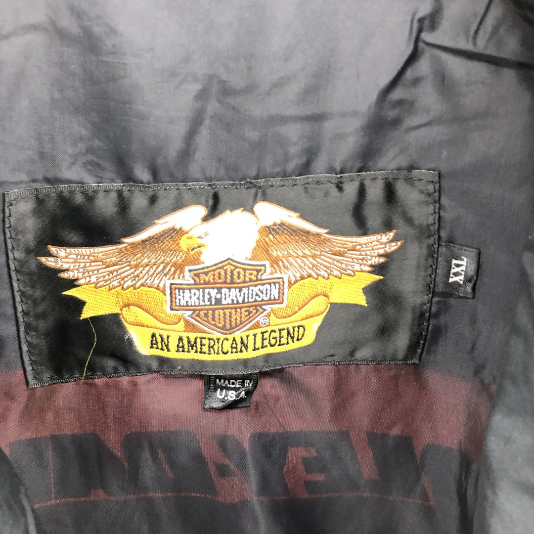 Harley-Davidson Nylon Jacket Made in USA Men's XXL / eaa481100