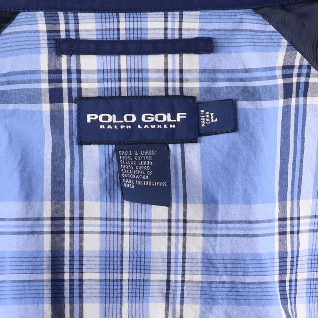 Ralph Lauren POLO GOLF Swing Top Sports Jacket Men's L size / eaa481104