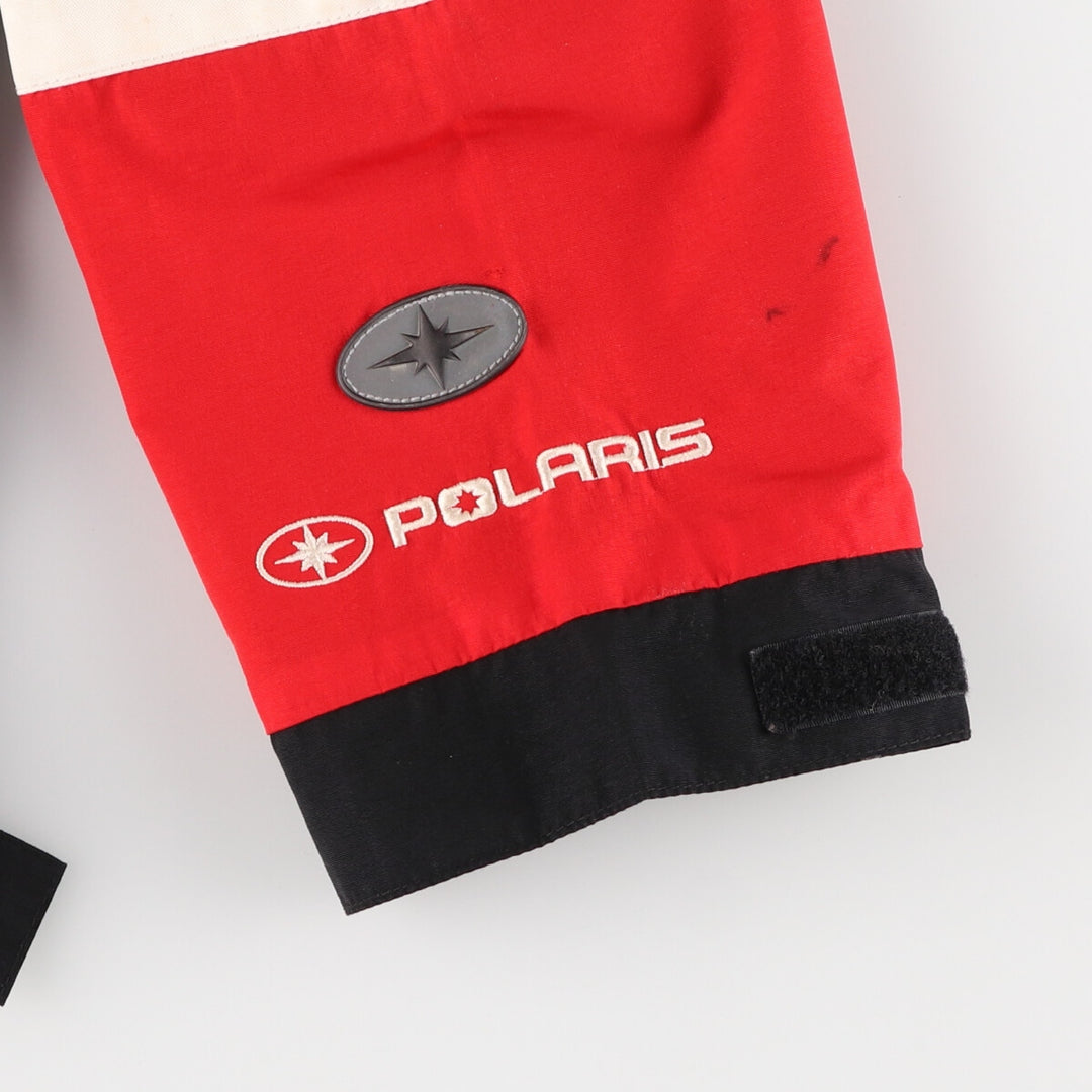 PURE POLARIS Half Zip Nylon Pullover Racing Jacket Men's L equivalent /eaa481131