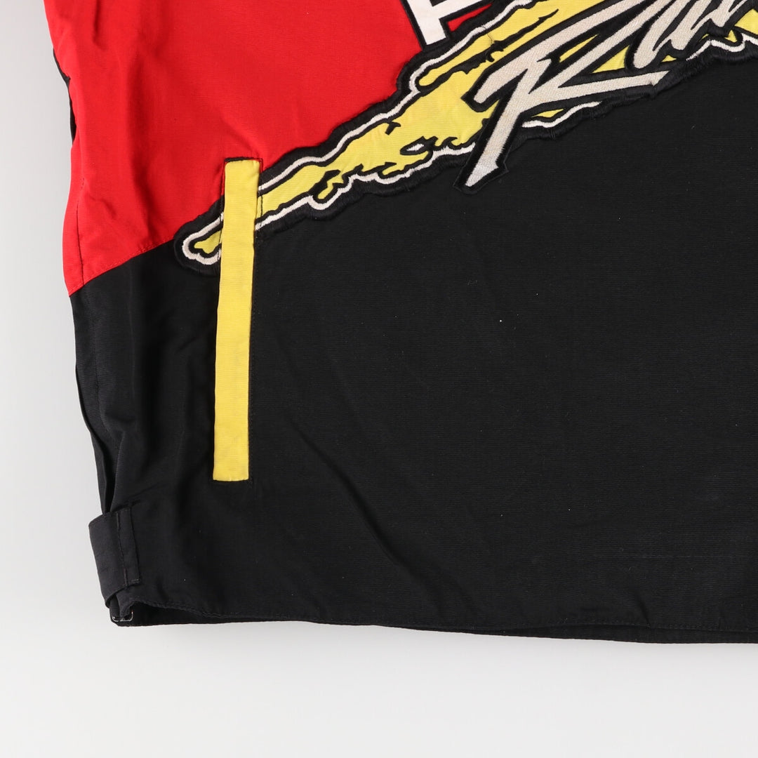 PURE POLARIS Half Zip Nylon Pullover Racing Jacket Men's L equivalent /eaa481131