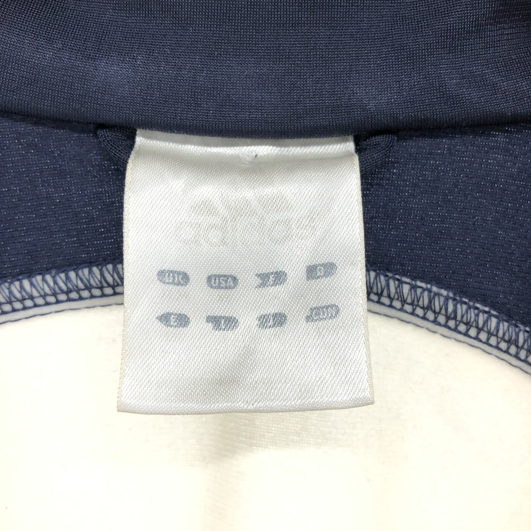 00'S adidas back logo jersey track jacket men's size M polyester ivory Vintage Second Hand