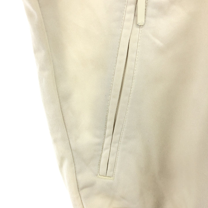 00'S adidas back logo jersey track jacket men's size M polyester ivory Vintage Second Hand