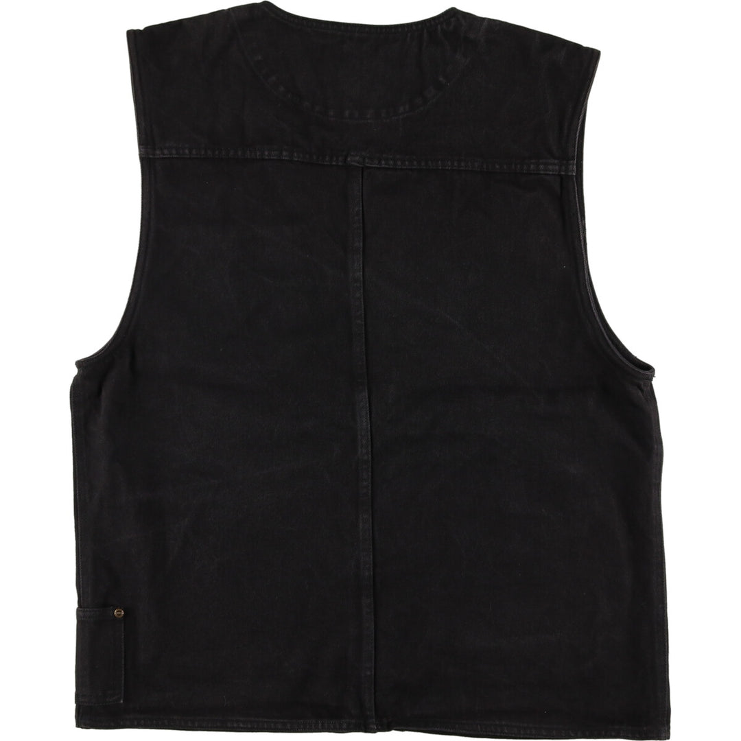 JEANS WEST denim vest, men's size L /eaa481164