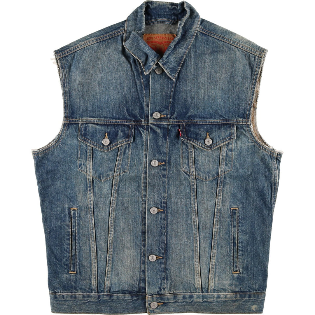 Levi's Cut-off Denim Vest Men's Size L / eaa481165