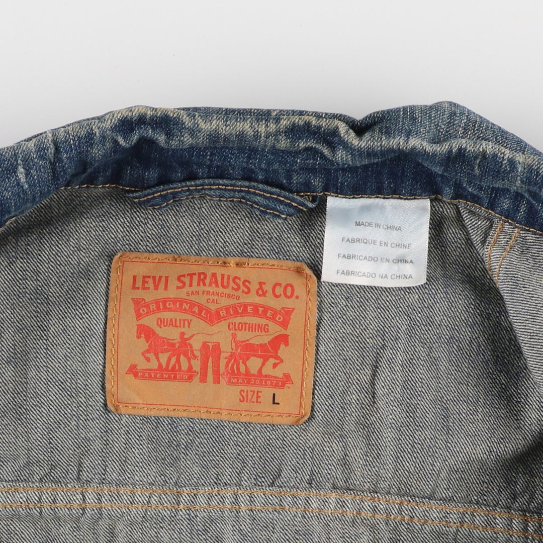 Levi's Cut-off Denim Vest Men's Size L / eaa481165