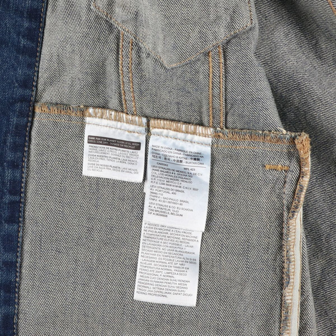 Levi's Cut-off Denim Vest Men's Size L / eaa481165