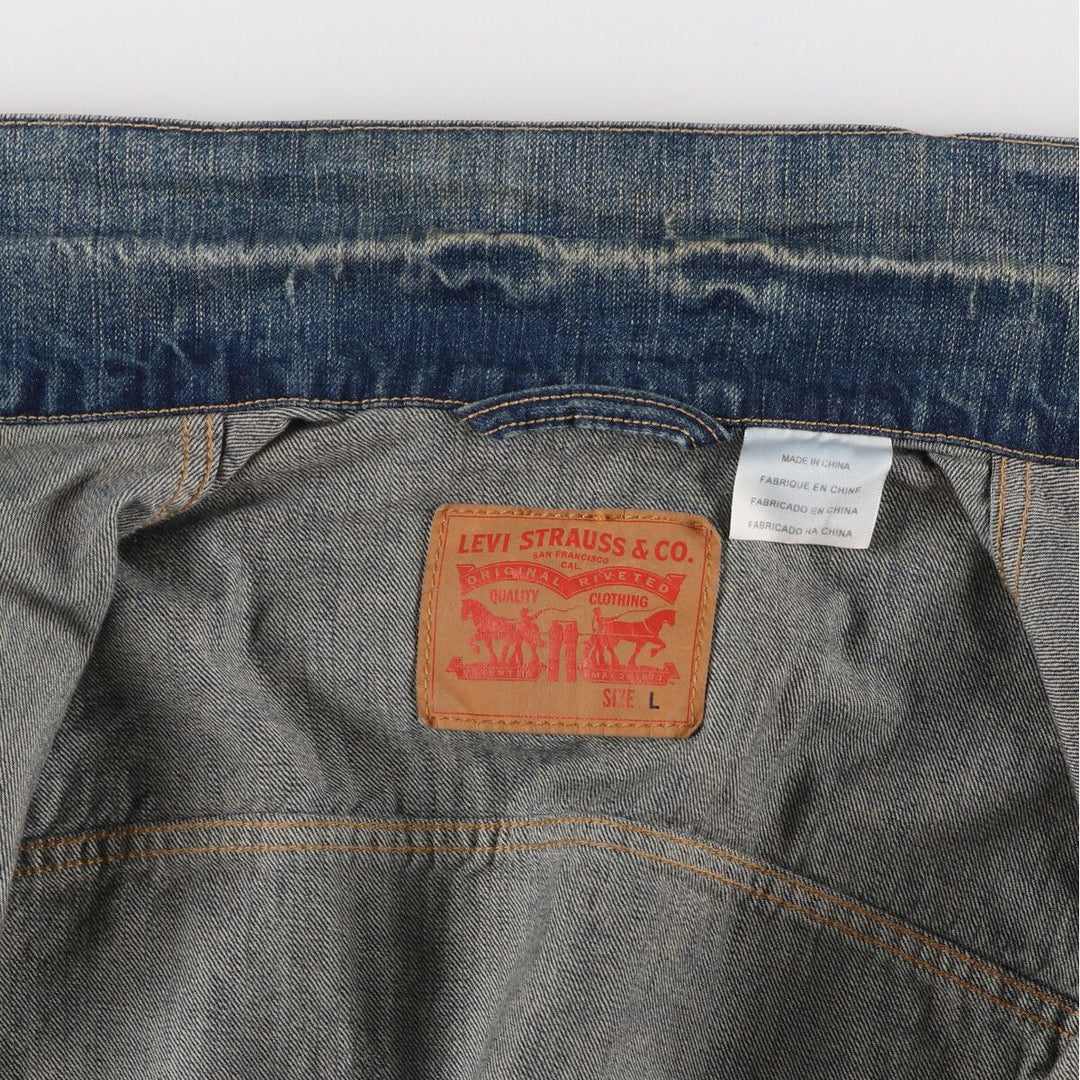 Levi's Cut-off Denim Vest Men's Size L / eaa481165