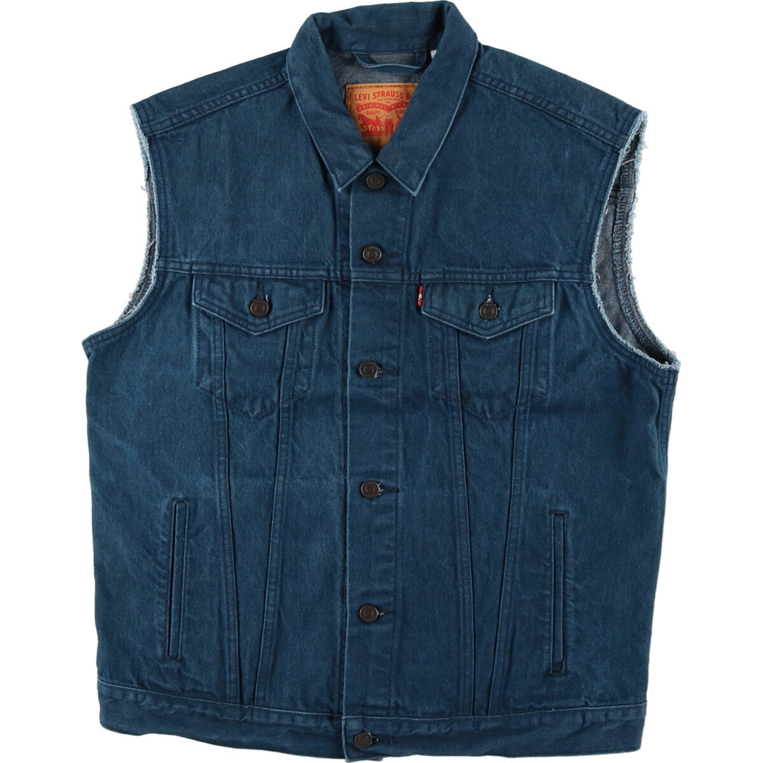 Levi's Cut-off Denim Vest Men's Size L / eaa481166