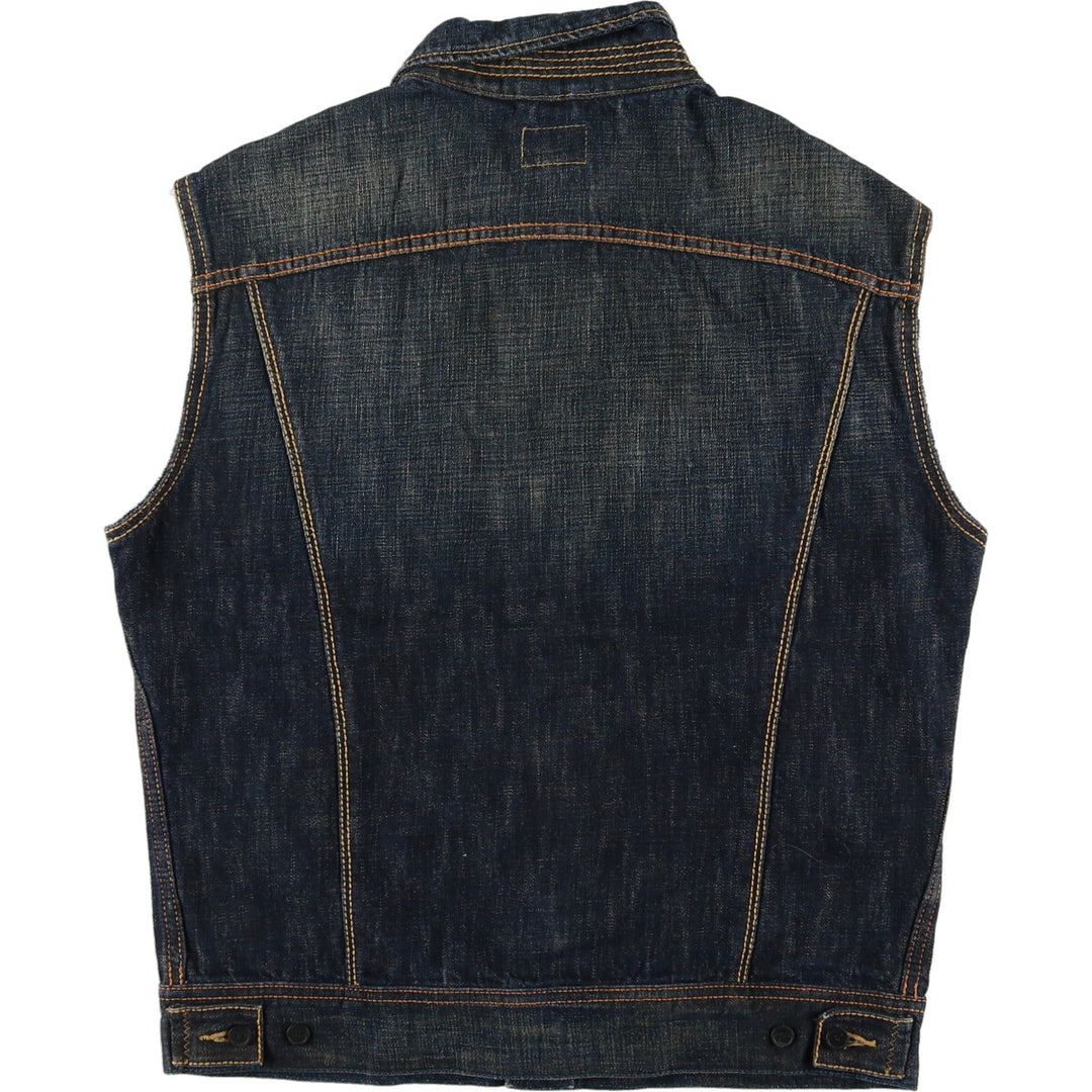 90'S Lee 101-J denim vest, men's size L, vintage / eaa481170