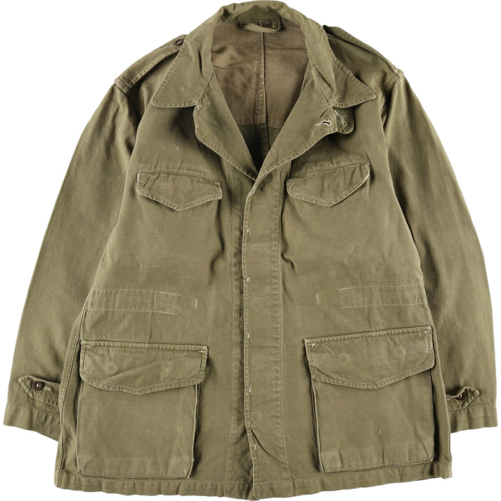 ~1960'S French Army M-47 Military Field Jacket, Men's M size, Vintage / eaa481172
