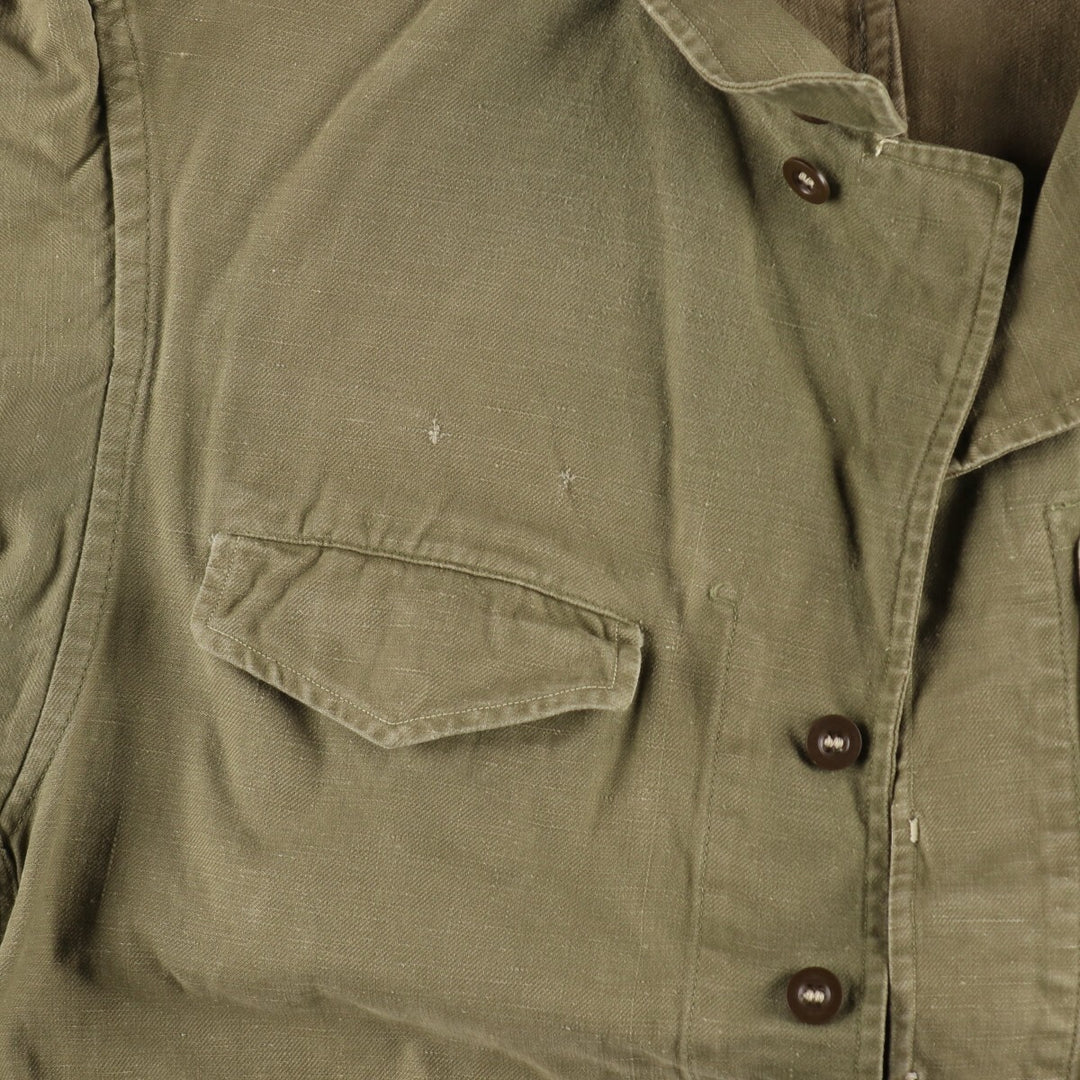 ~1960'S French Army M-47 Military Field Jacket, Men's M size, Vintage / eaa481172