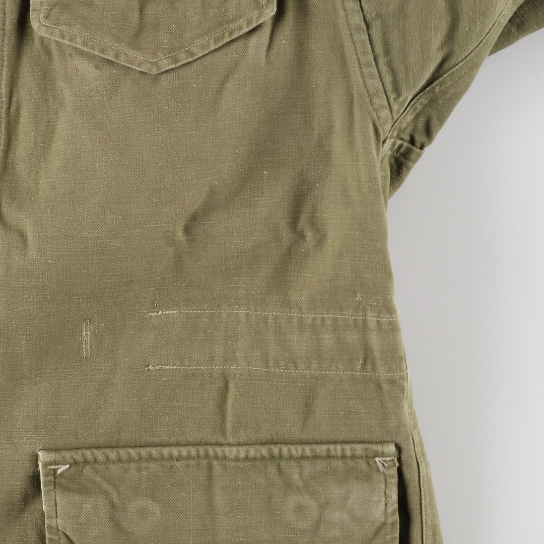 ~1960'S French Army M-47 Military Field Jacket, Men's M size, Vintage / eaa481172