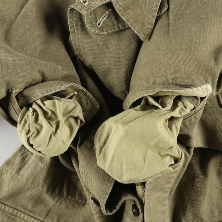 ~1960'S French Army M-47 Military Field Jacket, Men's M size, Vintage / eaa481172