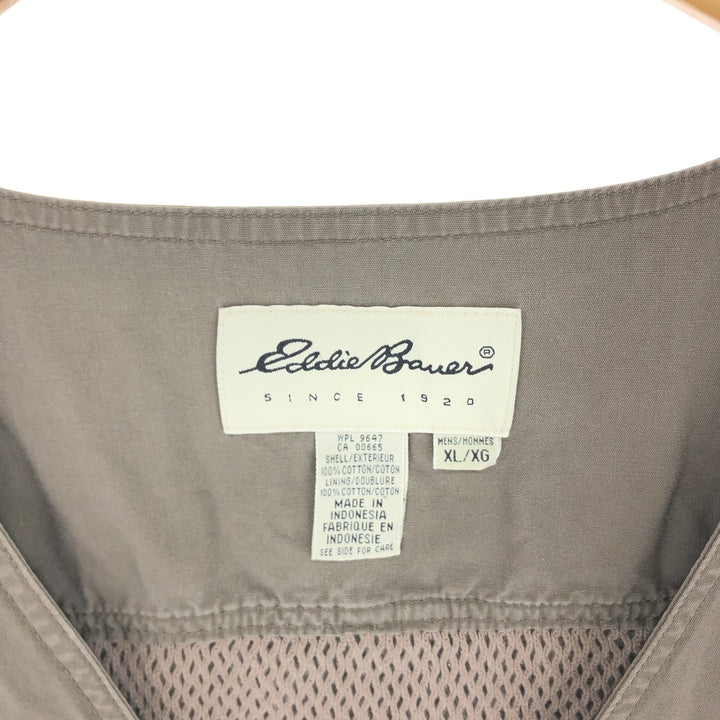 Eddie Bauer Fishing Vest Men's XL Size / eaa481178