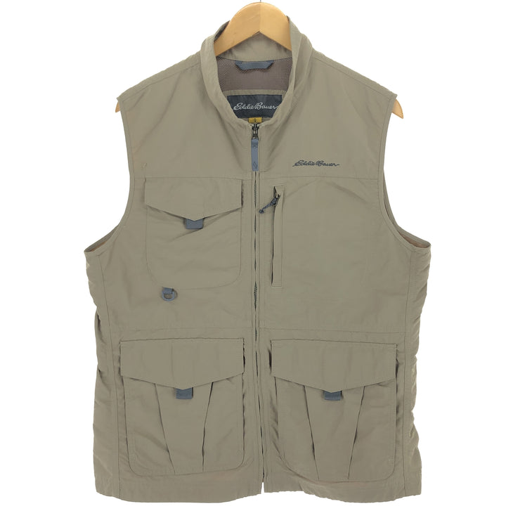 Eddie Bauer Ripstop Fishing Vest Men's M Size / eaa481179