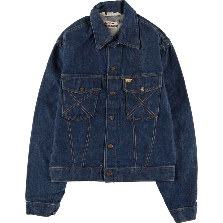Vintage 1970'S Big Yank denim jacket, size S, men's cotton blue type Vintage Second Hand