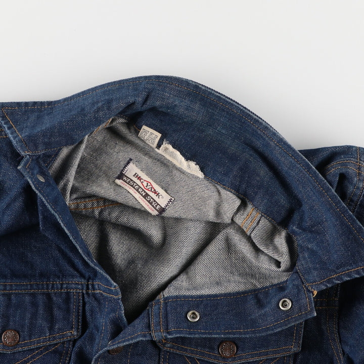 Vintage 1970'S Big Yank denim jacket, size S, men's cotton blue type Vintage Second Hand