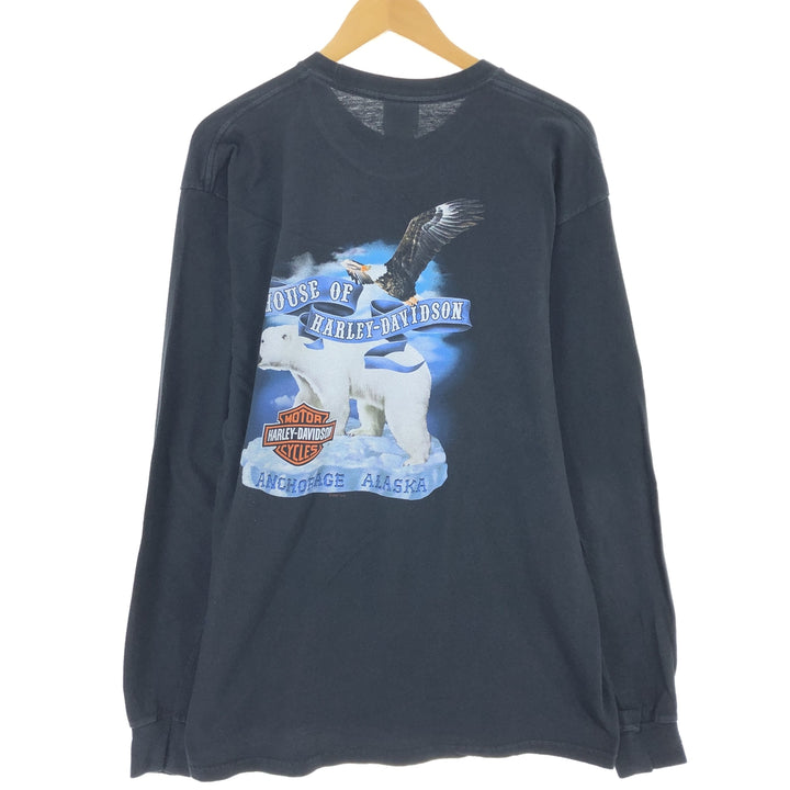 00'S Harley-Davidson Long Sleeve T-Shirt Men's XL /eaa481233