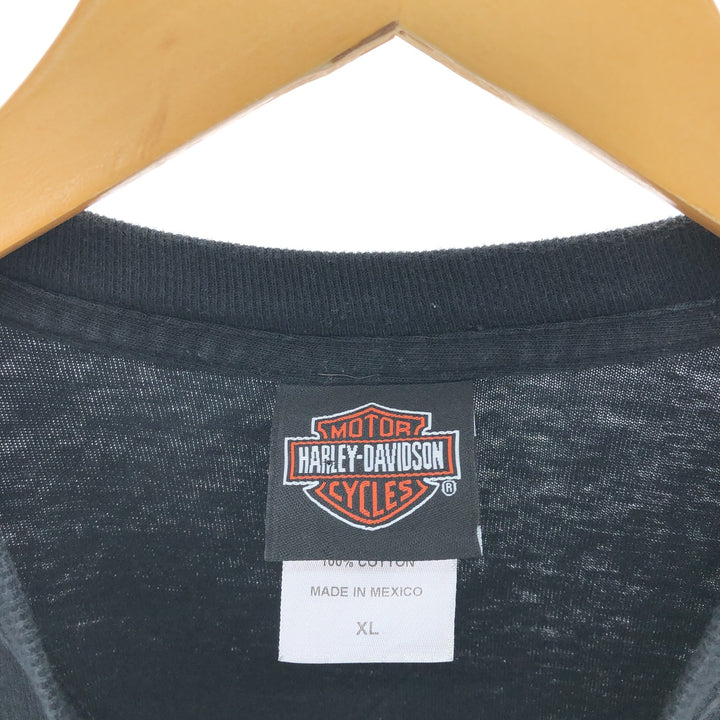00'S Harley-Davidson Long Sleeve T-Shirt Men's XL /eaa481233