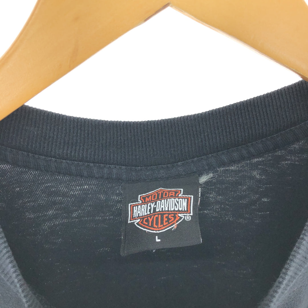 Harley-Davidson Long T-shirt, Men's L size / eaa481234