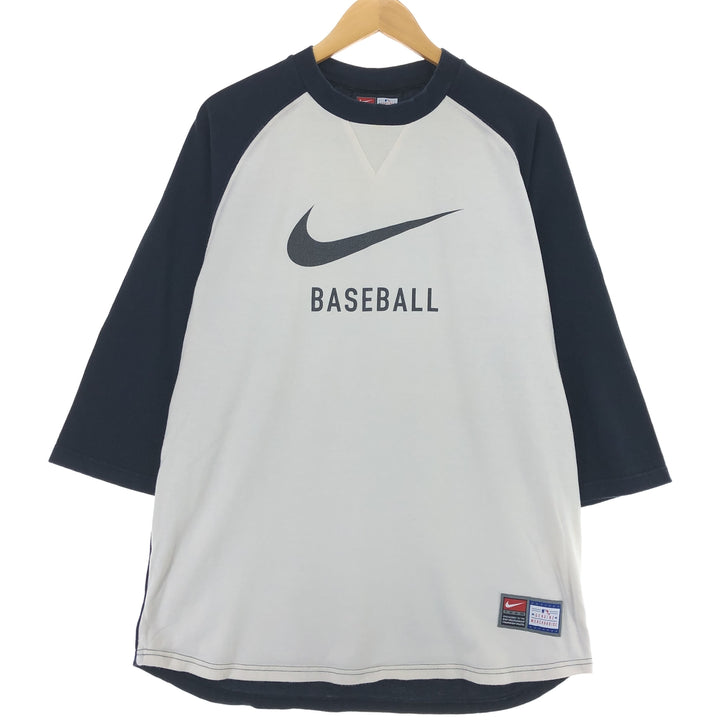 00'S Nike NIKE TEAM 3/4 Sleeve Raglan T-Shirt Men's M /eaa481260