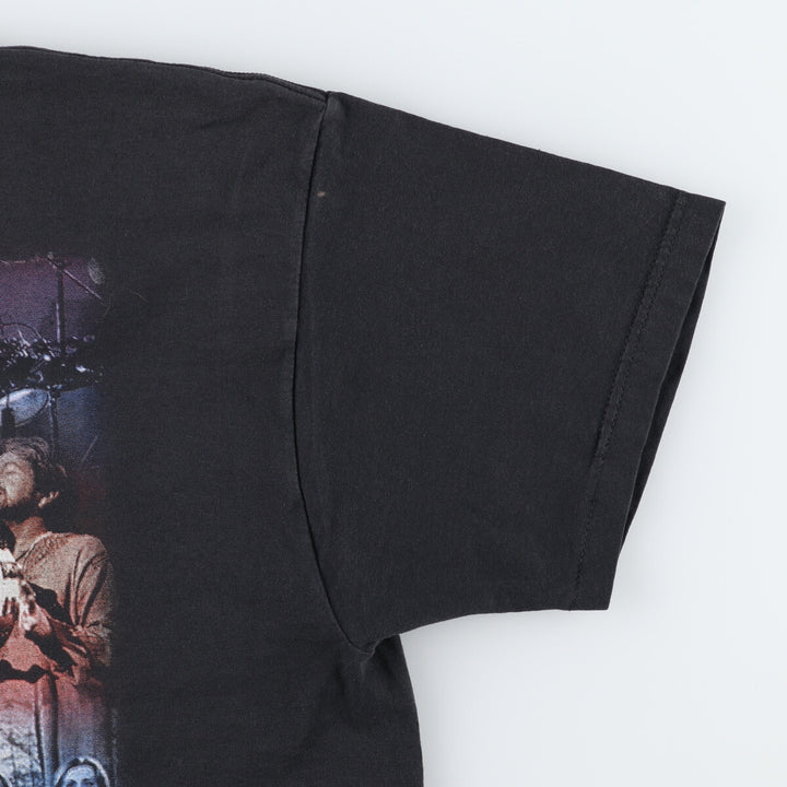 00'S Fruit of the Loom YES band T-shirt, men's size XL cotton black type Vintage Second Hand