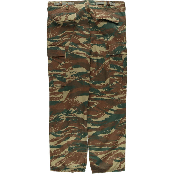 Greek Army Camouflage Pattern Lizard Camo Ripstop Military Cargo Pants Combat Pants L Men's W39 equivalent /eaa481330