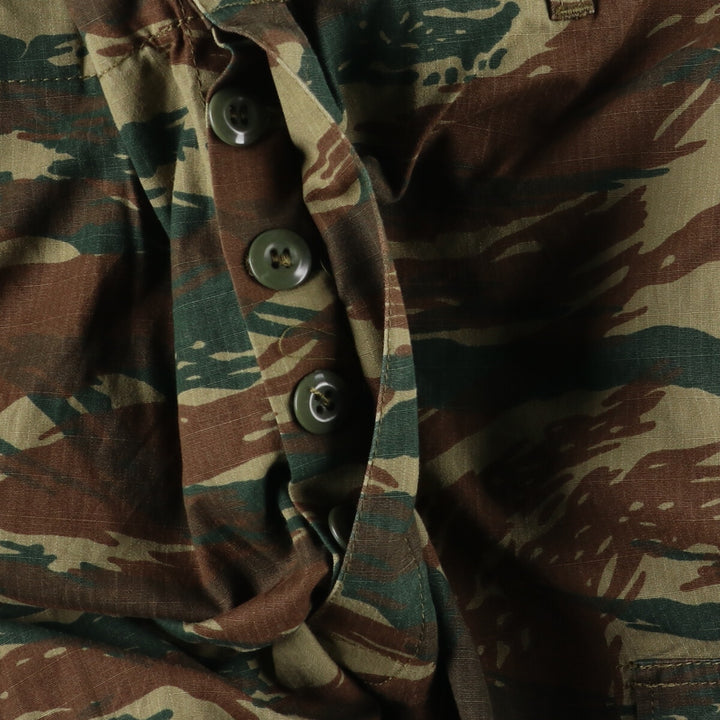 Greek Army Camouflage Pattern Lizard Camo Ripstop Military Cargo Pants Combat Pants L Men's W39 equivalent /eaa481330