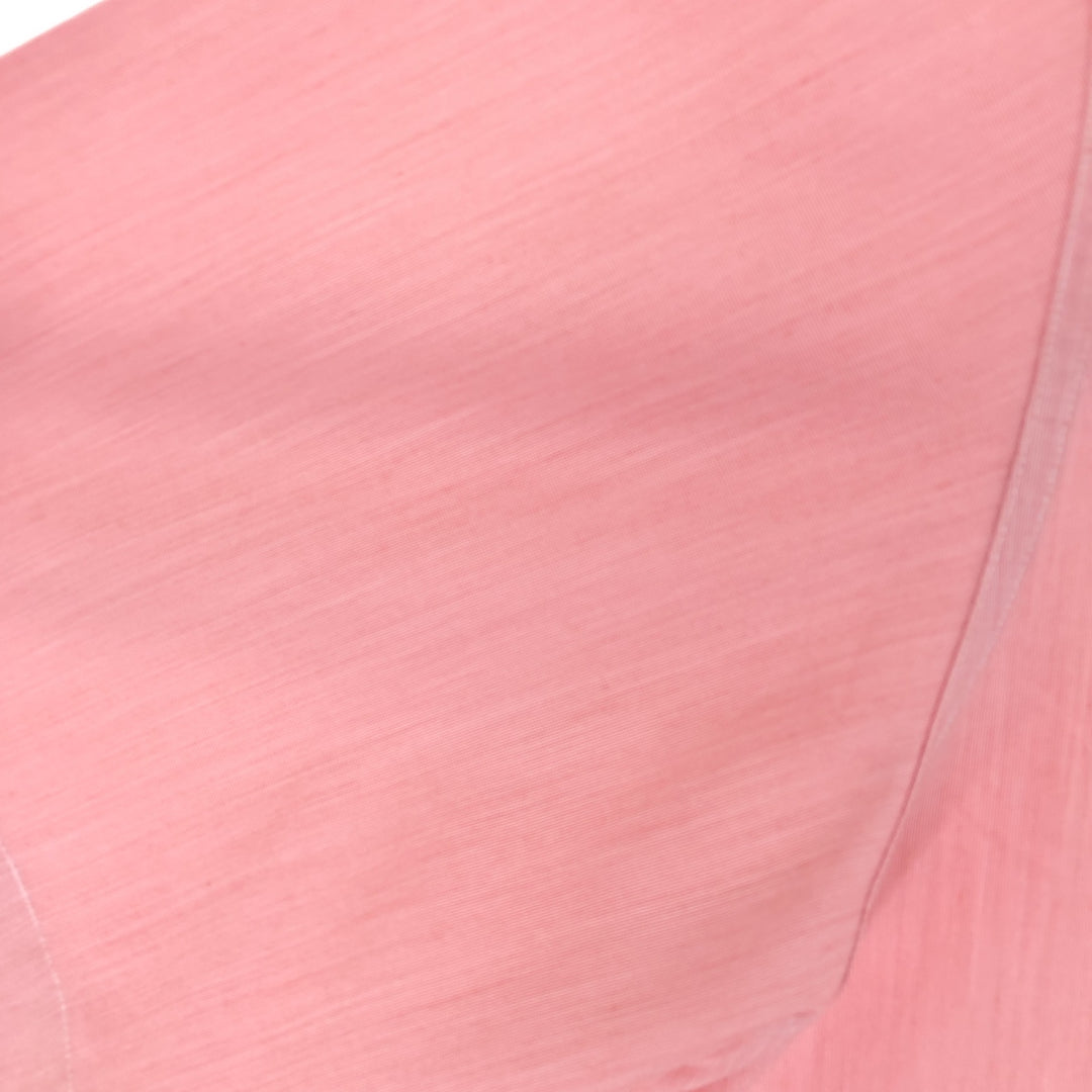 Burberry's short-sleeved button-down shirt, men's size XL unclear pink type Vintage Second Hand