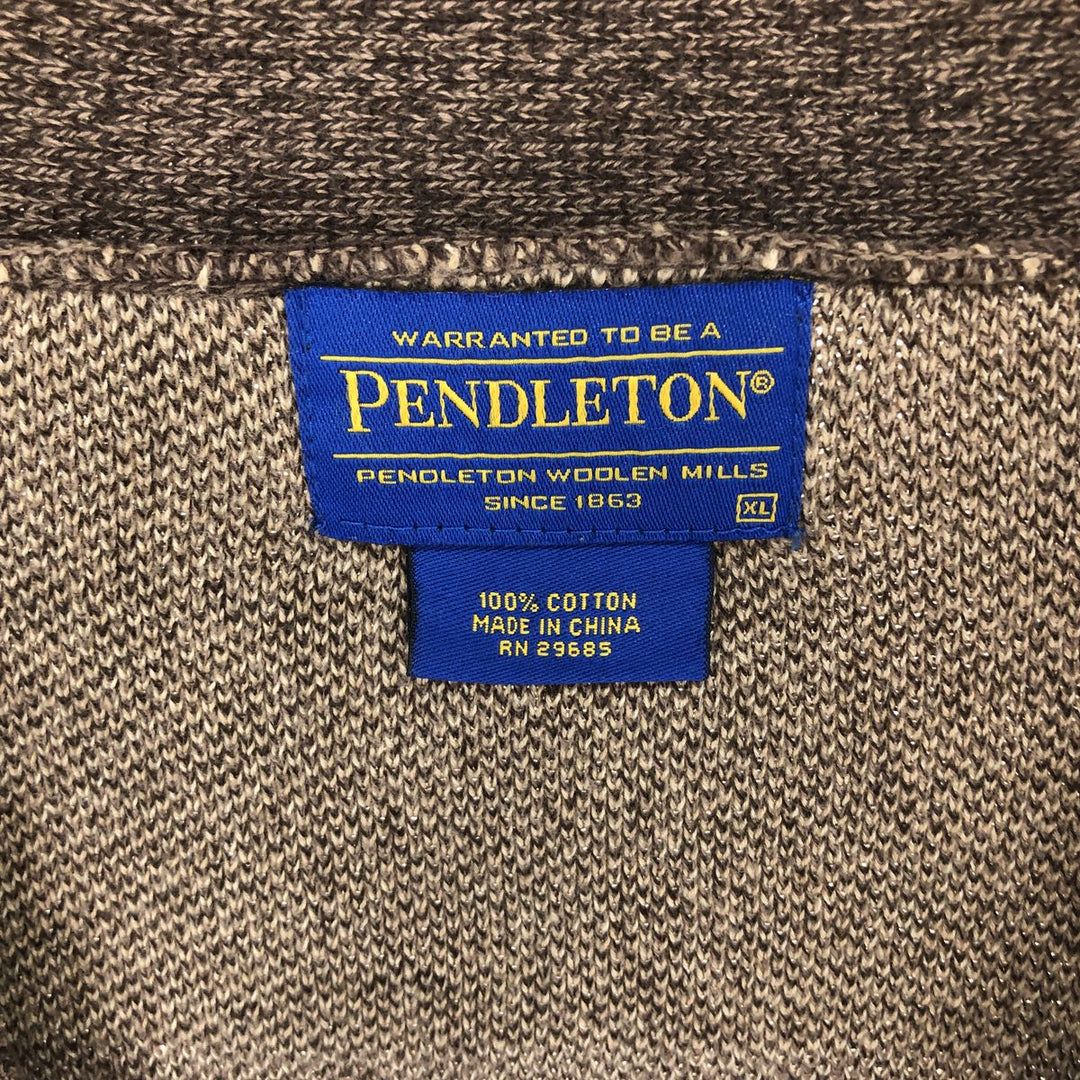 Pendleton Native Pattern Cotton Knit Cardigan, Men's XL Size / eaa481509