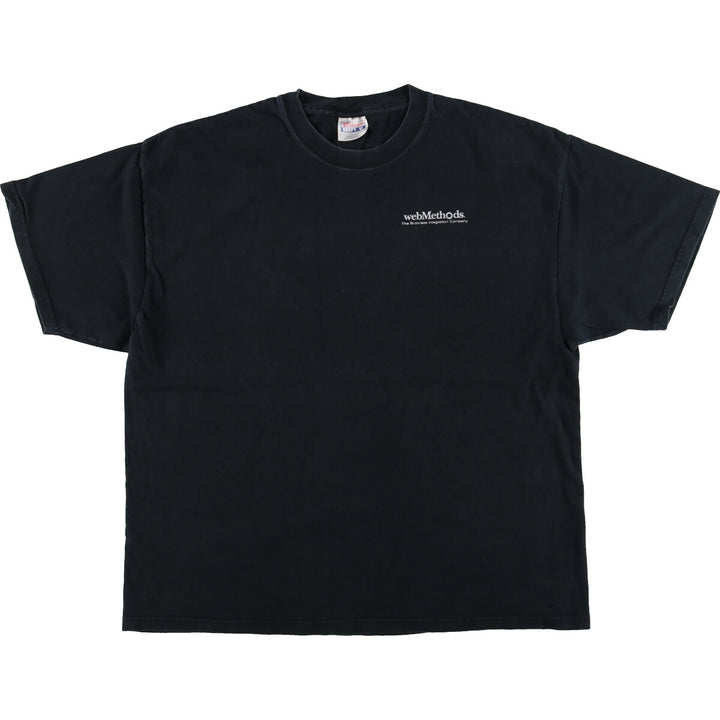 00'S Hanes webMethods Back Print Advertising T-Shirt Men's XL / eaa481529