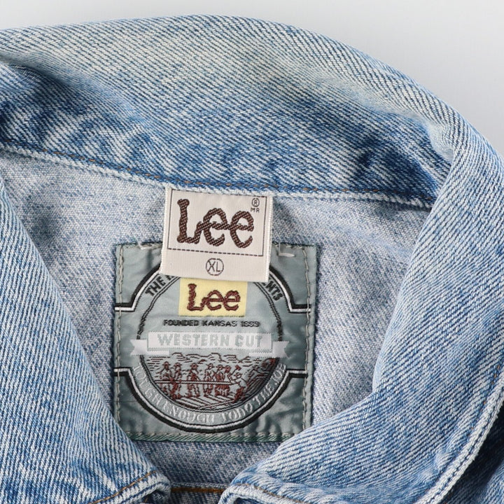 Lee denim jacket G-jacket Men's XL equivalent /eaa481743