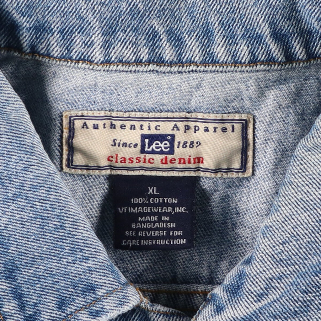 Lee denim jacket G-jacket Men's XL equivalent /eaa481744