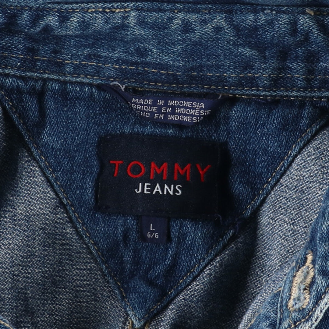 90s~ Tommy Hilfiger Jeans denim coveralls, men's size L, vintage / eaa481748