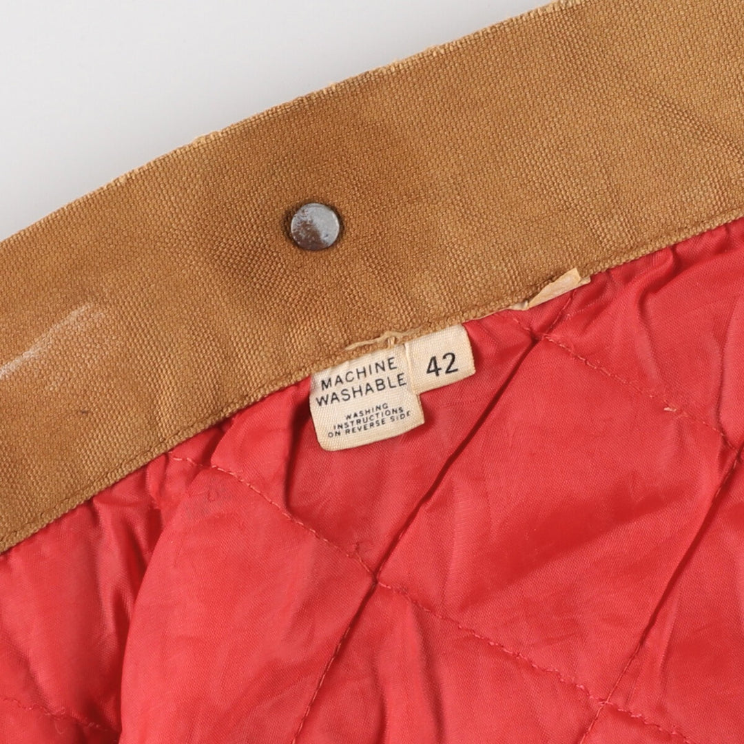 ~70'S Corduroy Collar Duck Coverall Men's XL Size Vintage /eaa481773