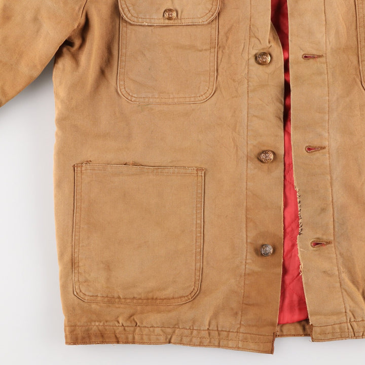 ~70'S Corduroy Collar Duck Coverall Men's XL Size Vintage /eaa481773