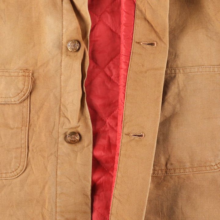 ~70'S Corduroy Collar Duck Coverall Men's XL Size Vintage /eaa481773