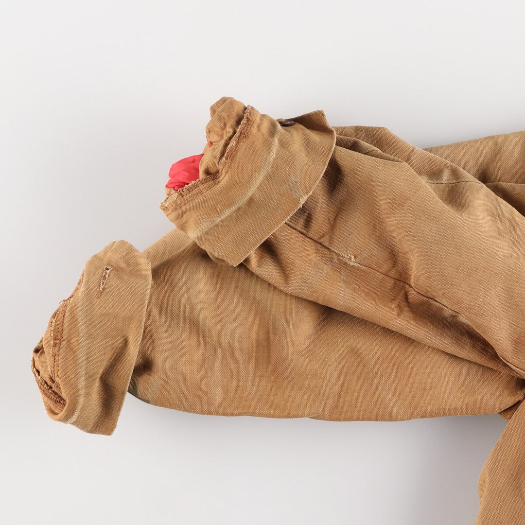 ~70'S Corduroy Collar Duck Coverall Men's XL Size Vintage /eaa481773