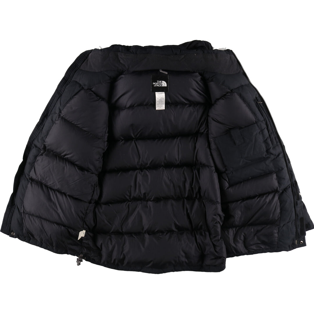 90s-00'S The North Face Hyvent McMurdo Parka goose down parka, men's size M Nylon black type Vintage Second Hand