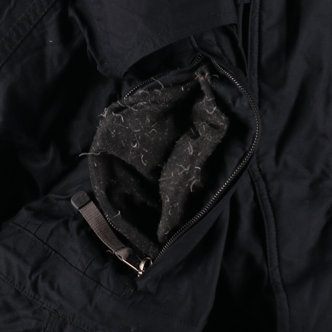 90s-00'S The North Face Hyvent McMurdo Parka goose down parka, men's size M Nylon black type Vintage Second Hand