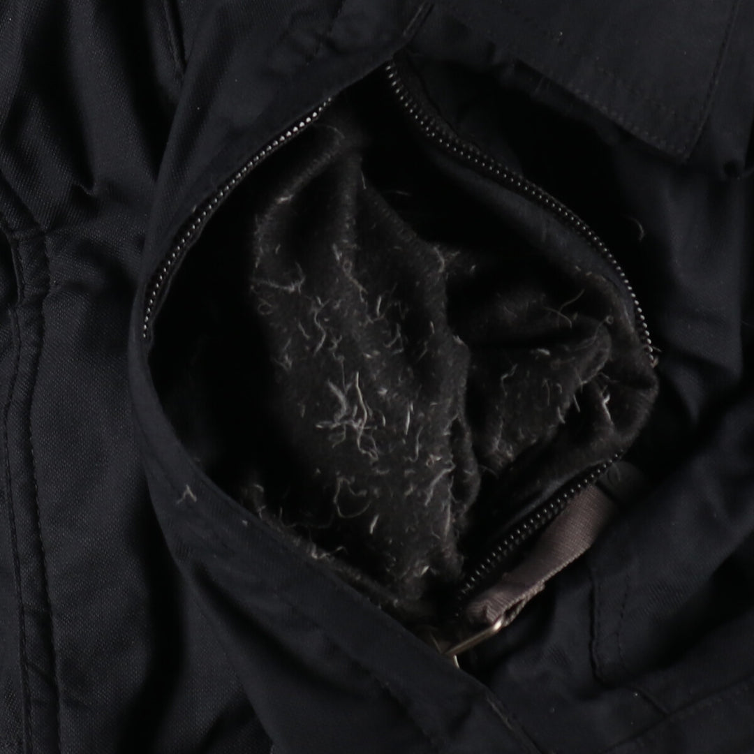 90s-00'S The North Face Hyvent McMurdo Parka goose down parka, men's size M Nylon black type Vintage Second Hand